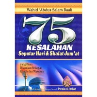 Image of 75 Kesalahan Seputar Hari & Shalat Jumat