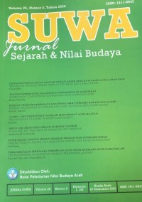 Image of Suwa Jurnal Sejarah Dan Nilai Tradisional Edisi 2011
